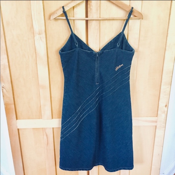 Volcom denim mini Dress, size Small NWOT - Picture 2 of 8